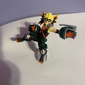 My Hero Academia Katsuki Bakugo Mini Figure With Foot Stool
